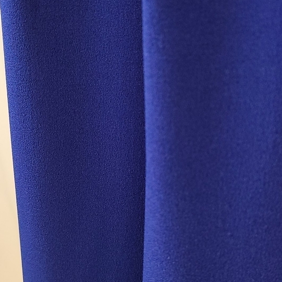 Julia Jordan Women's Cobalt Crepe Petite Jumpsuit - Picture 16 of 16